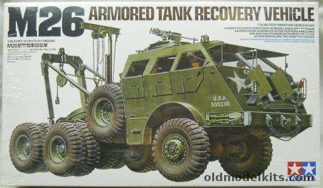 Tamiya 1/35 M26 Armored Tank Recovery Vehicle, 35244 plastic model kit